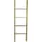 Ekena Millwork 19"W x 60"H x 3 1/2"D Vintage Farmhouse 4 Rung Ladder, Barnwood Decor Collection, Restoration Green DECR019X060X04LDRGR - alternate 4